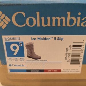 Columbia Women's Ice Maiden II Slip Gray Boots